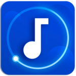 offline, mp3 music player android application logo